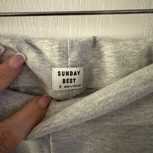 Aritzia Sundays best Foldover flare pant - Picture 3 of 4